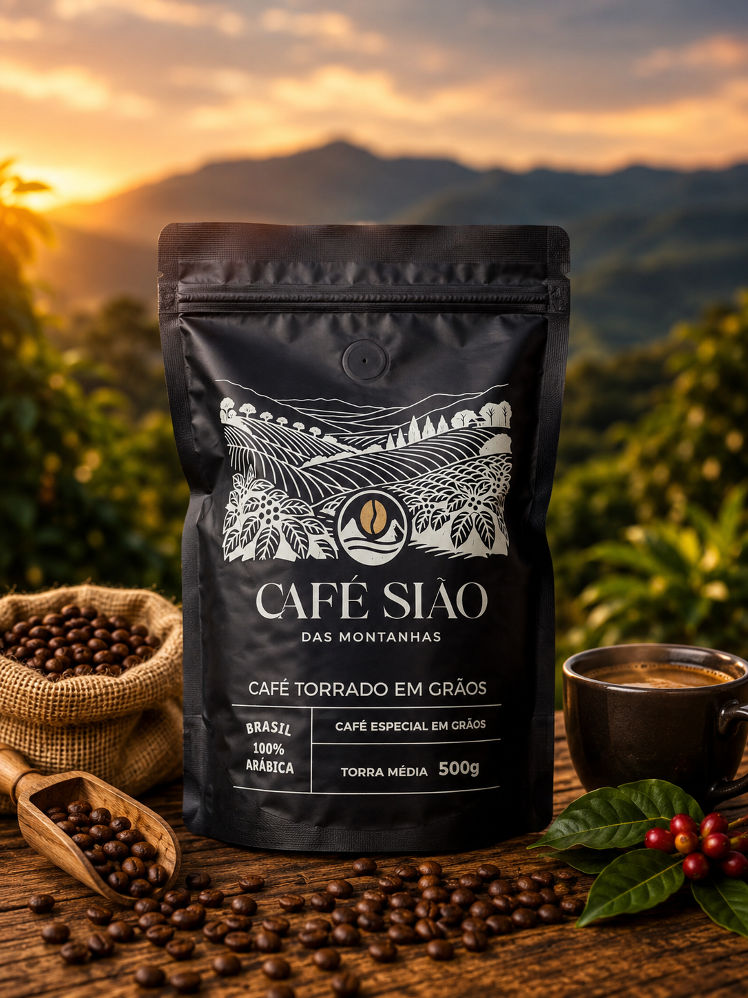 Café Especial Torrado em Grãos - 500g