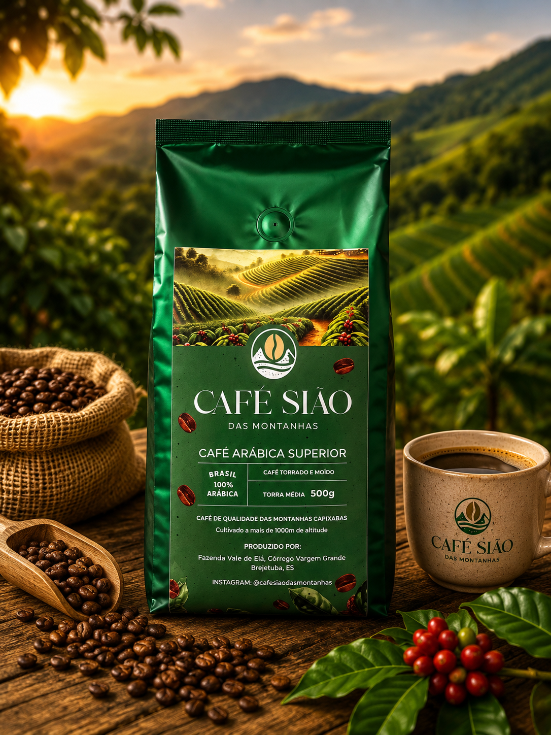 Café Superior Torrado e Moído - 500g
