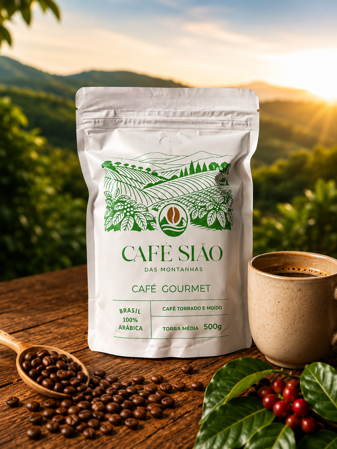 Café Gourmet Torrado e Moído - 500g